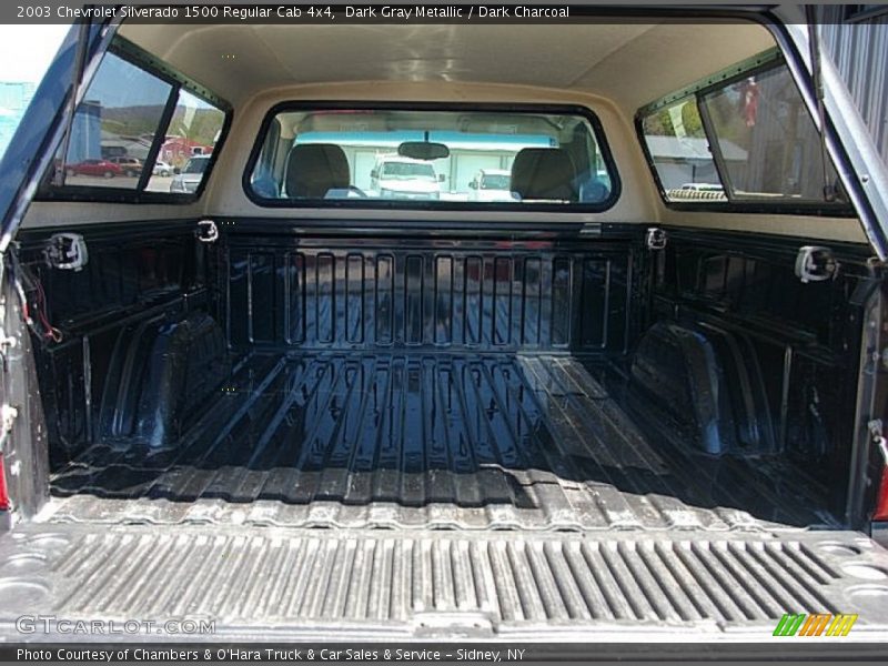 Dark Gray Metallic / Dark Charcoal 2003 Chevrolet Silverado 1500 Regular Cab 4x4