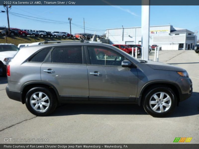 Titanium Silver / Gray 2012 Kia Sorento LX AWD