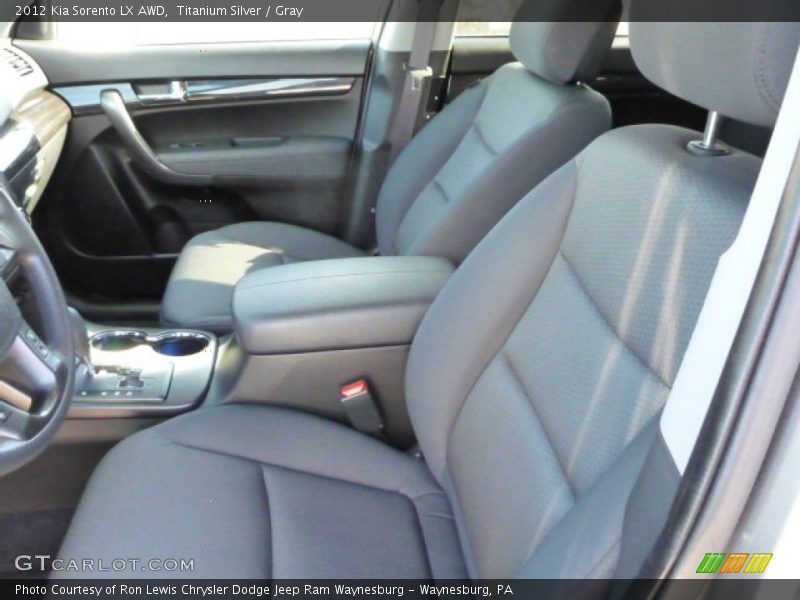 Titanium Silver / Gray 2012 Kia Sorento LX AWD
