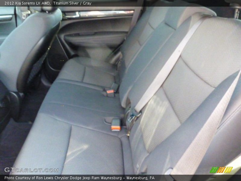 Titanium Silver / Gray 2012 Kia Sorento LX AWD