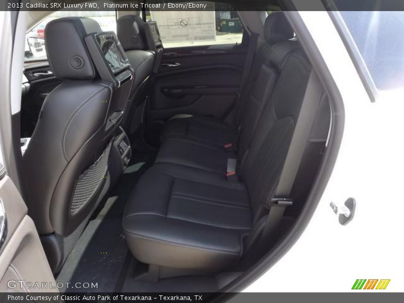 Platinum Ice Tricoat / Ebony/Ebony 2013 Cadillac SRX Luxury FWD