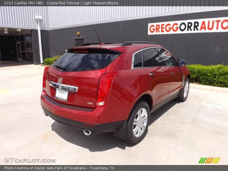 Crystal Red Tintcoat / Light Titanium/Ebony 2013 Cadillac SRX FWD