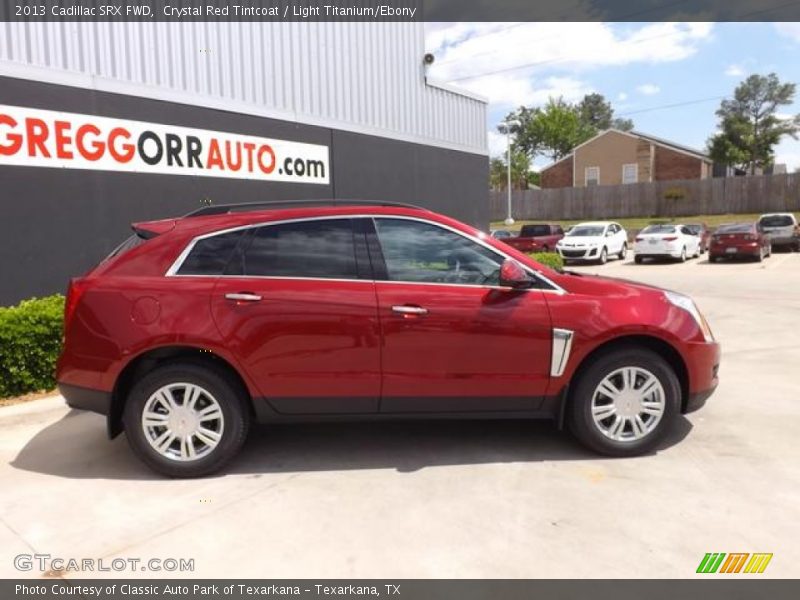 Crystal Red Tintcoat / Light Titanium/Ebony 2013 Cadillac SRX FWD