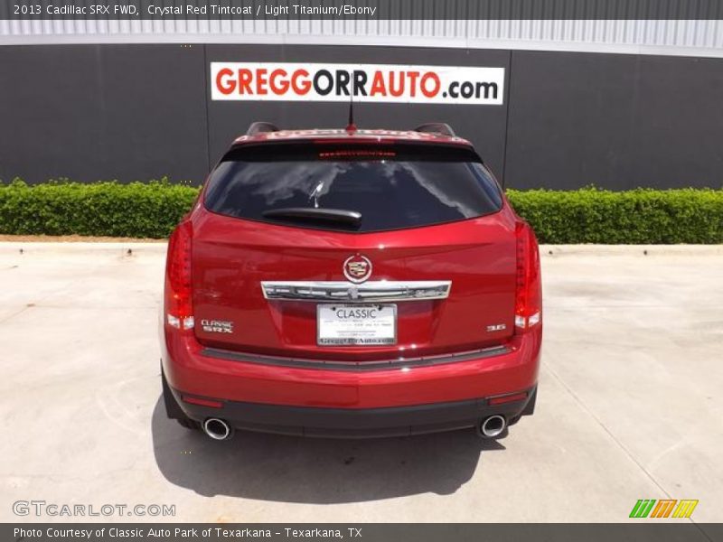Crystal Red Tintcoat / Light Titanium/Ebony 2013 Cadillac SRX FWD