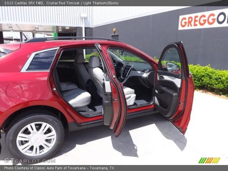 Crystal Red Tintcoat / Light Titanium/Ebony 2013 Cadillac SRX FWD