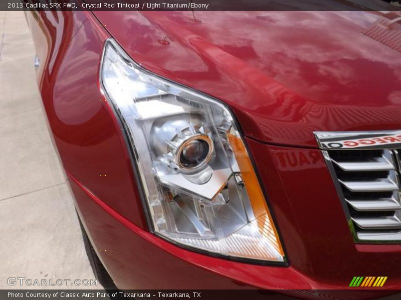 Crystal Red Tintcoat / Light Titanium/Ebony 2013 Cadillac SRX FWD