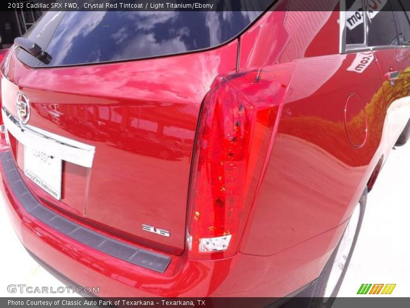 Crystal Red Tintcoat / Light Titanium/Ebony 2013 Cadillac SRX FWD