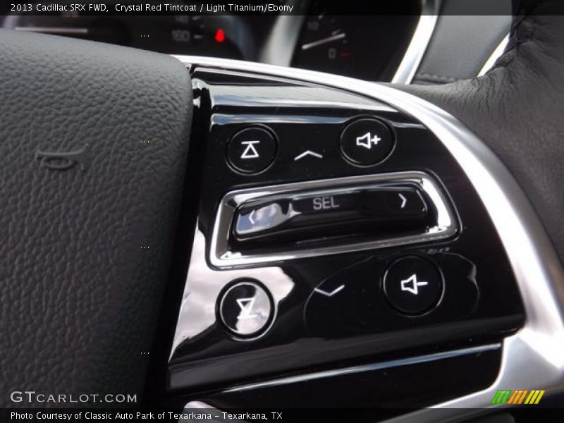 Crystal Red Tintcoat / Light Titanium/Ebony 2013 Cadillac SRX FWD