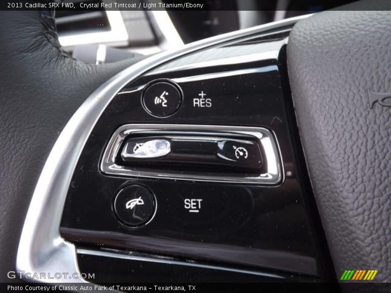 Crystal Red Tintcoat / Light Titanium/Ebony 2013 Cadillac SRX FWD