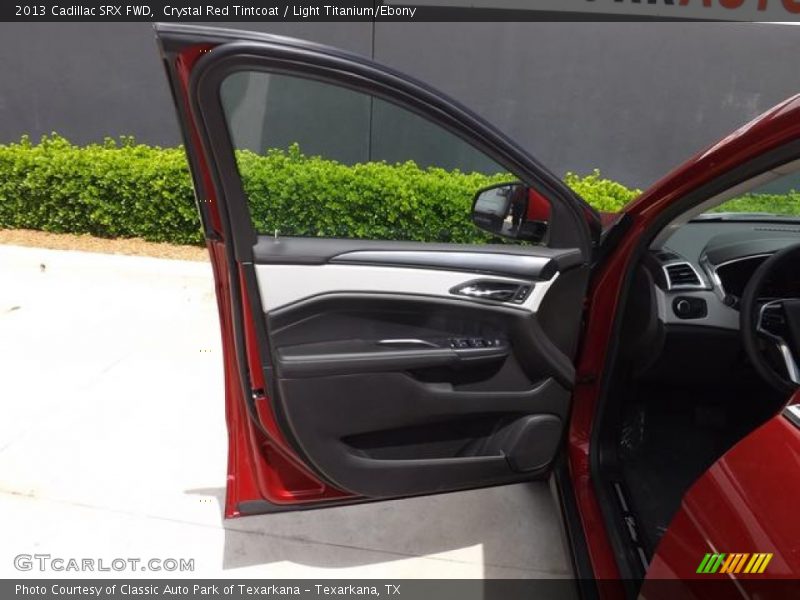 Crystal Red Tintcoat / Light Titanium/Ebony 2013 Cadillac SRX FWD
