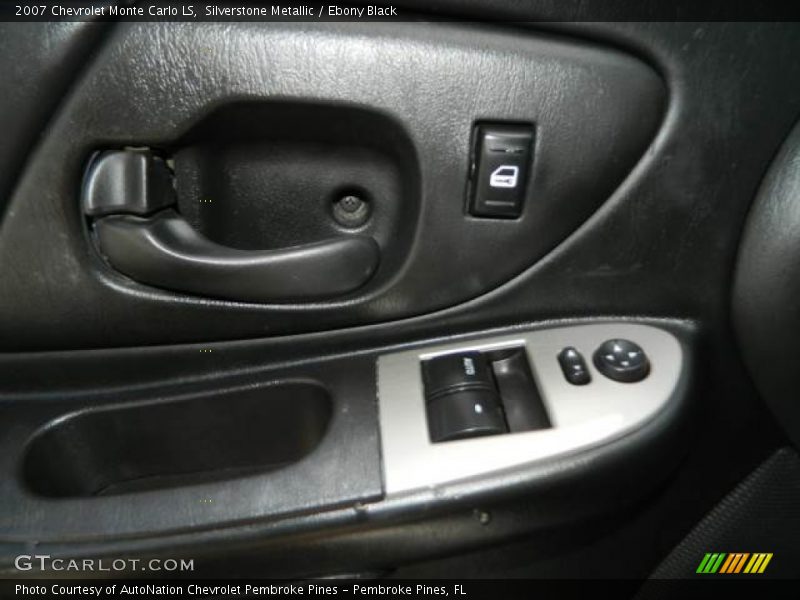 Silverstone Metallic / Ebony Black 2007 Chevrolet Monte Carlo LS
