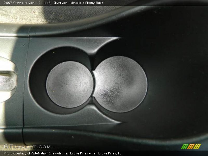 Silverstone Metallic / Ebony Black 2007 Chevrolet Monte Carlo LS