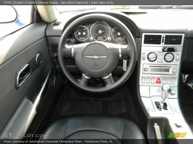 Aero Blue Pearlcoat / Dark Slate Grey 2005 Chrysler Crossfire Limited Coupe