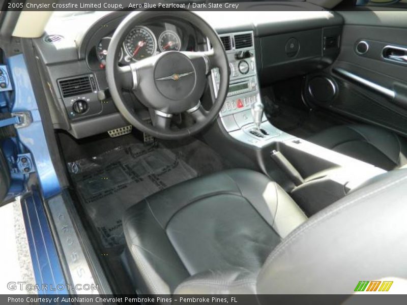 Dark Slate Grey Interior - 2005 Crossfire Limited Coupe 