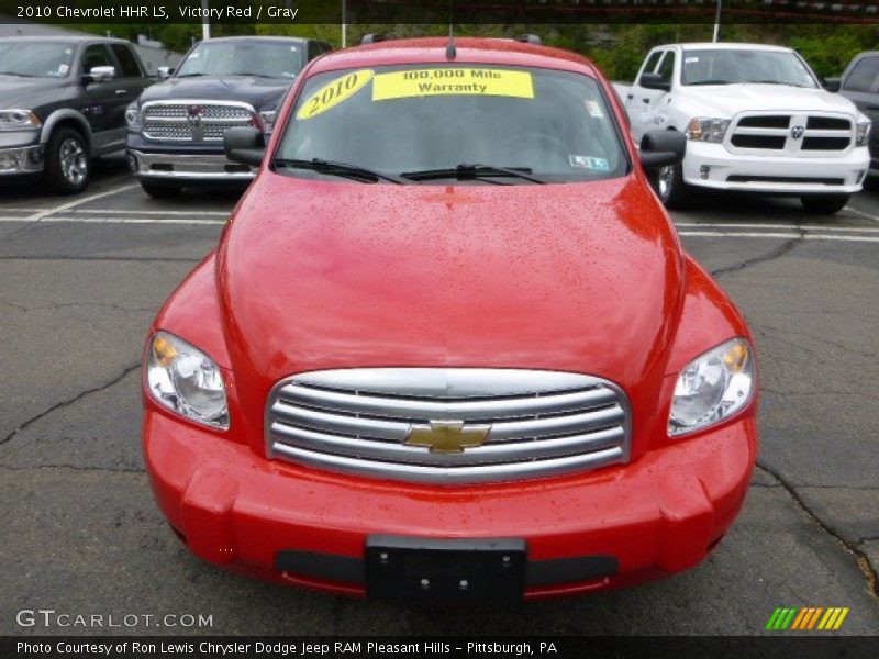 Victory Red / Gray 2010 Chevrolet HHR LS