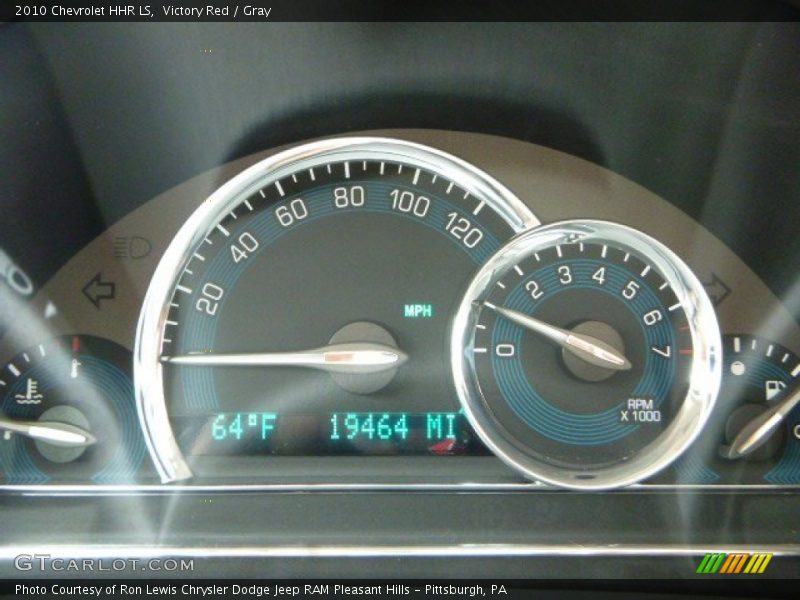 Victory Red / Gray 2010 Chevrolet HHR LS