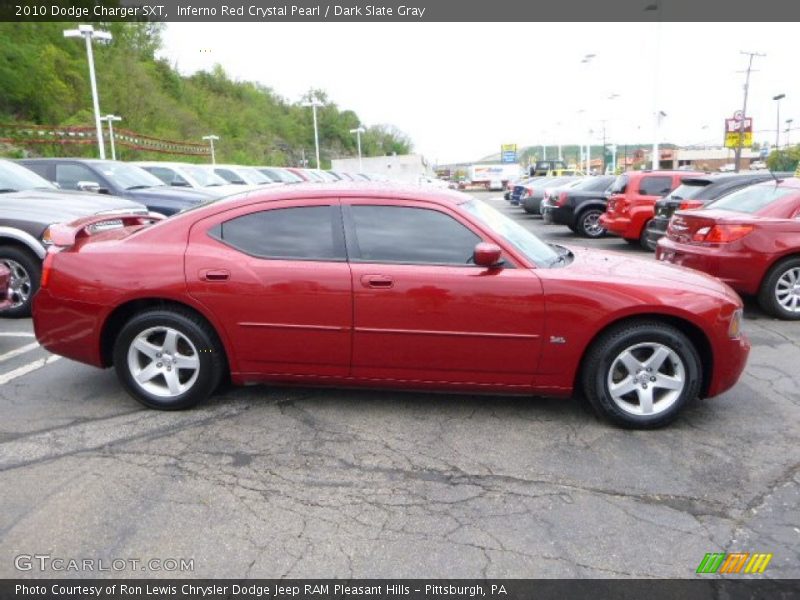  2010 Charger SXT Inferno Red Crystal Pearl