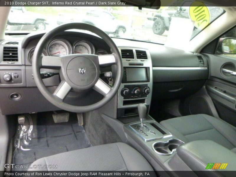 Dark Slate Gray Interior - 2010 Charger SXT 