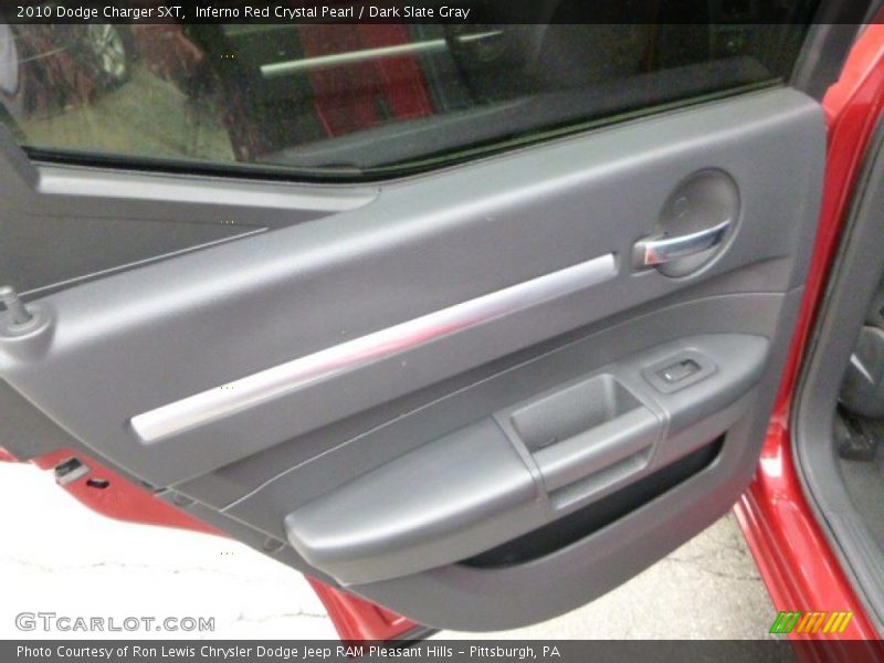 Inferno Red Crystal Pearl / Dark Slate Gray 2010 Dodge Charger SXT