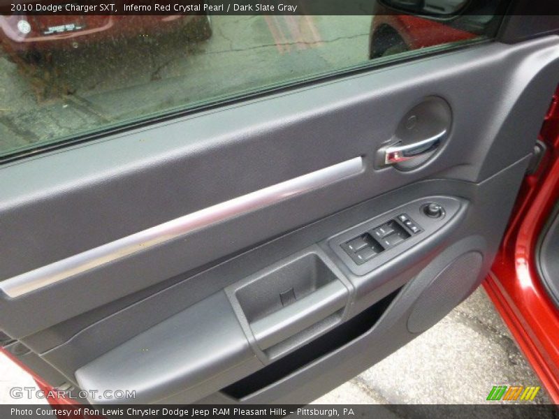 Inferno Red Crystal Pearl / Dark Slate Gray 2010 Dodge Charger SXT