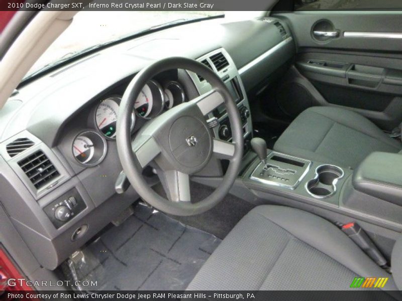 Dark Slate Gray Interior - 2010 Charger SXT 