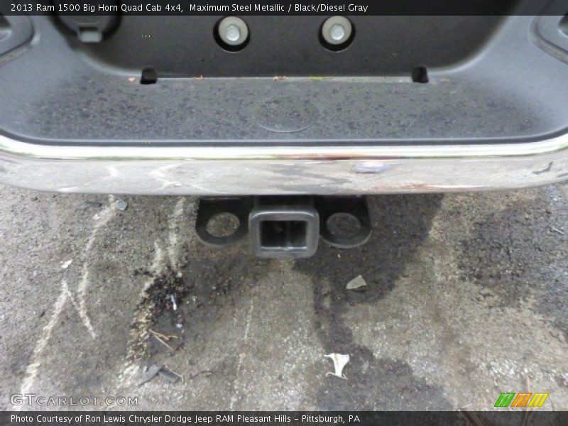 Maximum Steel Metallic / Black/Diesel Gray 2013 Ram 1500 Big Horn Quad Cab 4x4
