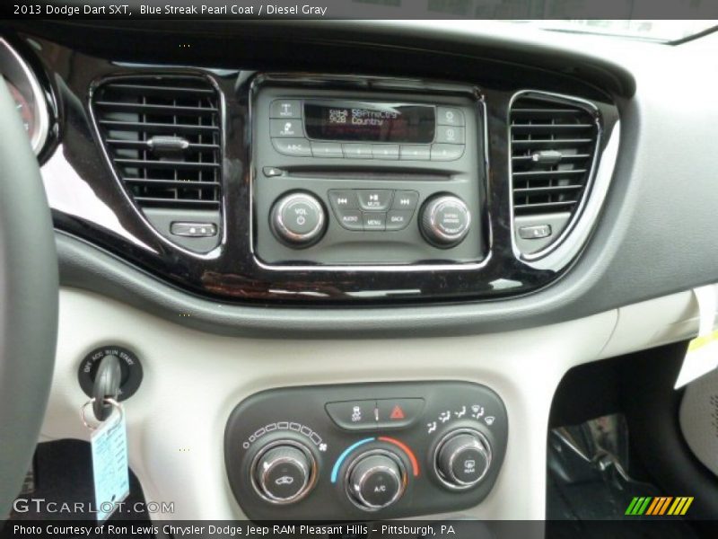 Controls of 2013 Dart SXT