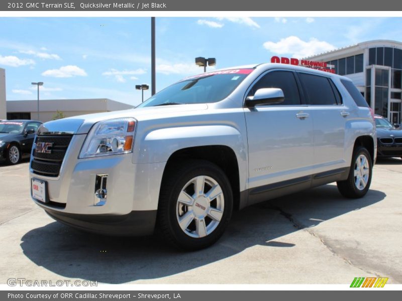 Quicksilver Metallic / Jet Black 2012 GMC Terrain SLE