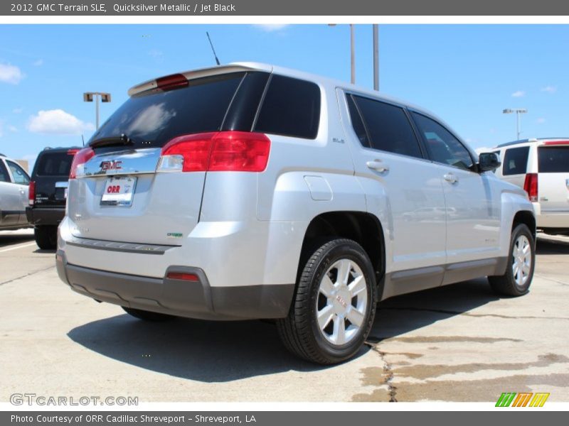 Quicksilver Metallic / Jet Black 2012 GMC Terrain SLE