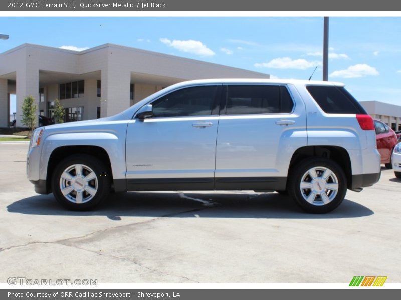 Quicksilver Metallic / Jet Black 2012 GMC Terrain SLE