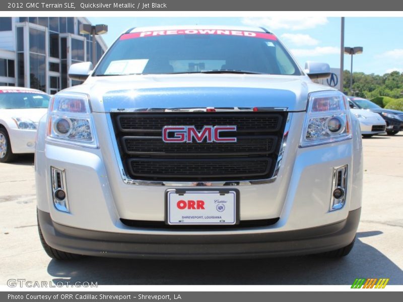 Quicksilver Metallic / Jet Black 2012 GMC Terrain SLE