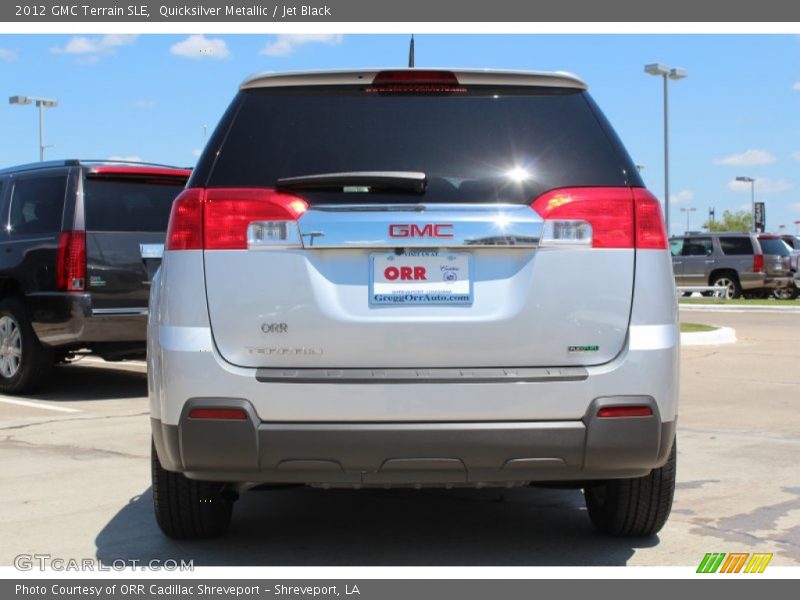 Quicksilver Metallic / Jet Black 2012 GMC Terrain SLE