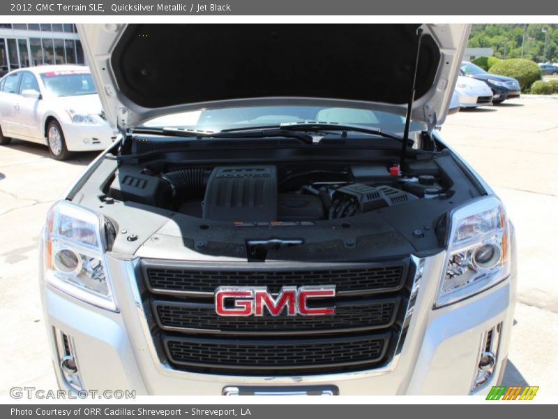 Quicksilver Metallic / Jet Black 2012 GMC Terrain SLE