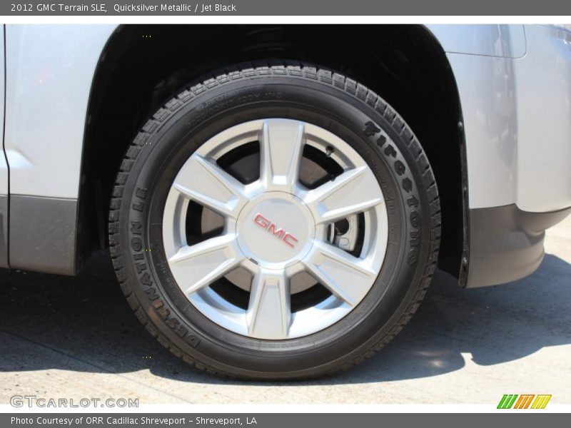 Quicksilver Metallic / Jet Black 2012 GMC Terrain SLE