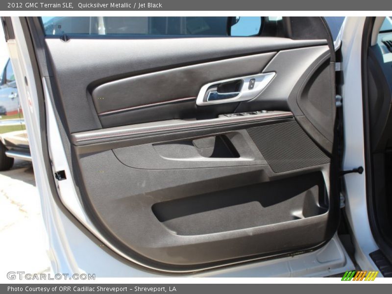 Quicksilver Metallic / Jet Black 2012 GMC Terrain SLE