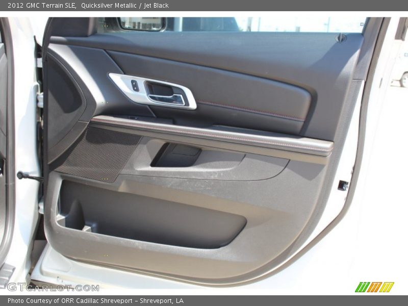 Quicksilver Metallic / Jet Black 2012 GMC Terrain SLE