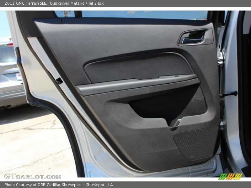 Quicksilver Metallic / Jet Black 2012 GMC Terrain SLE