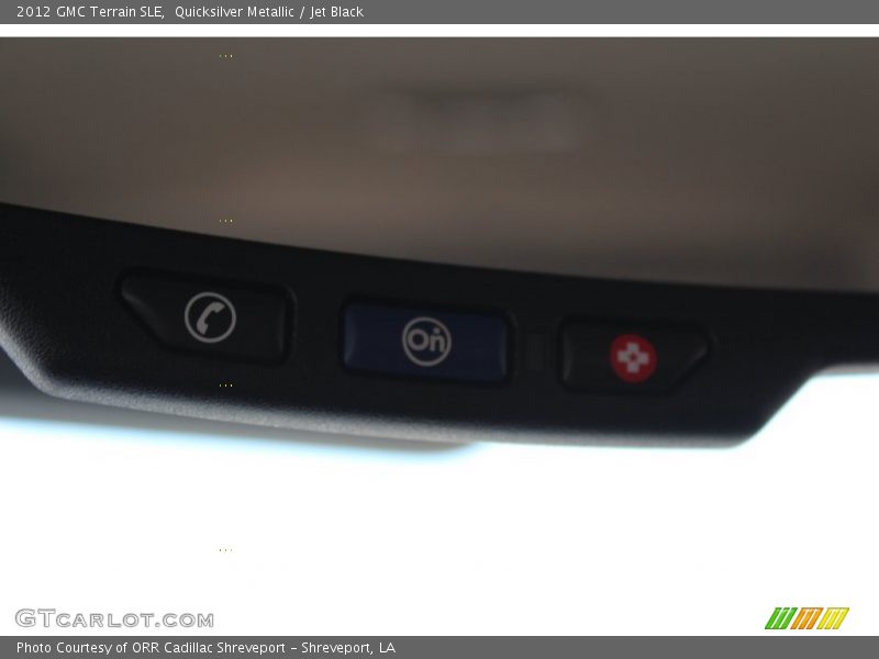 Quicksilver Metallic / Jet Black 2012 GMC Terrain SLE