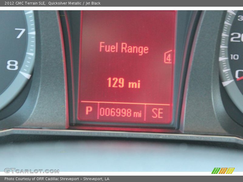 Quicksilver Metallic / Jet Black 2012 GMC Terrain SLE