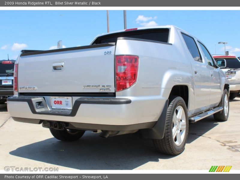 Billet Silver Metallic / Black 2009 Honda Ridgeline RTL