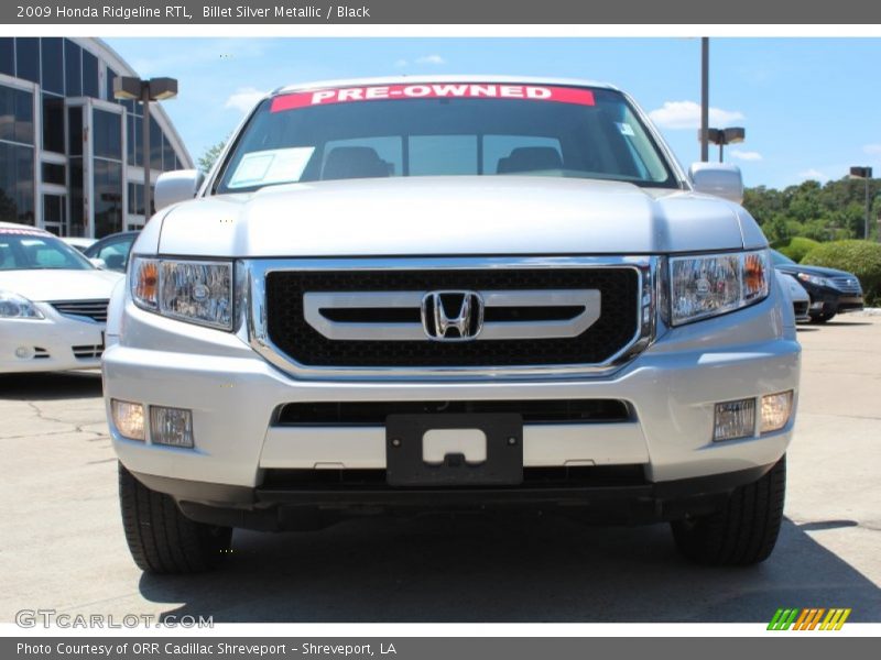 Billet Silver Metallic / Black 2009 Honda Ridgeline RTL