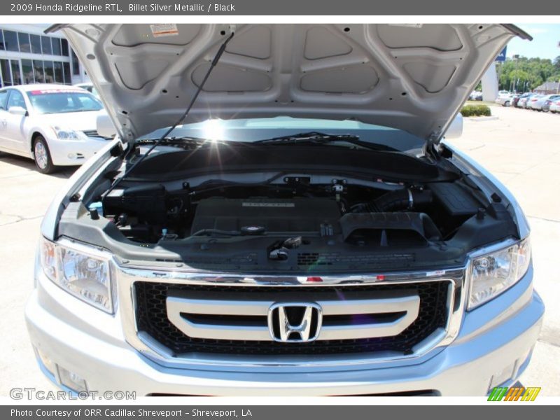 Billet Silver Metallic / Black 2009 Honda Ridgeline RTL
