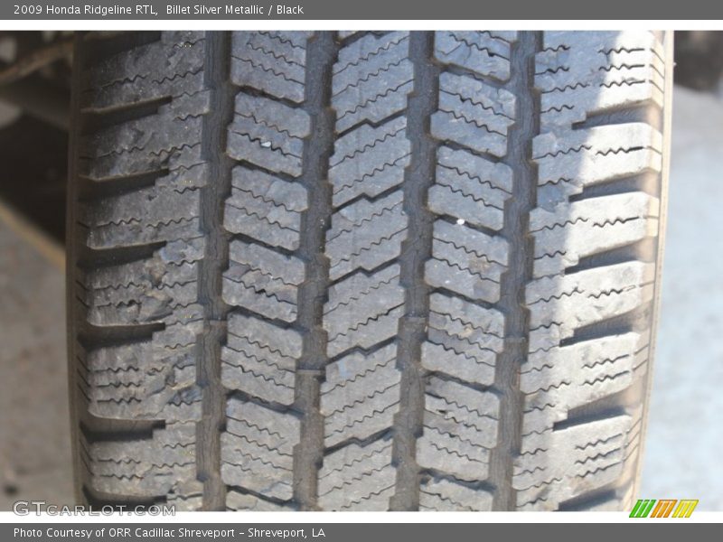 Billet Silver Metallic / Black 2009 Honda Ridgeline RTL