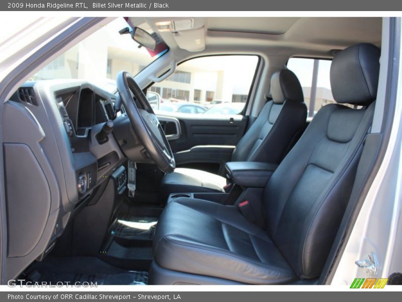 Billet Silver Metallic / Black 2009 Honda Ridgeline RTL