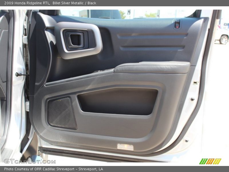 Billet Silver Metallic / Black 2009 Honda Ridgeline RTL