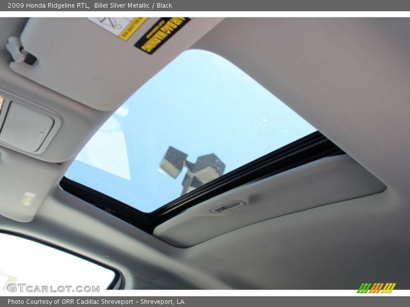 Billet Silver Metallic / Black 2009 Honda Ridgeline RTL