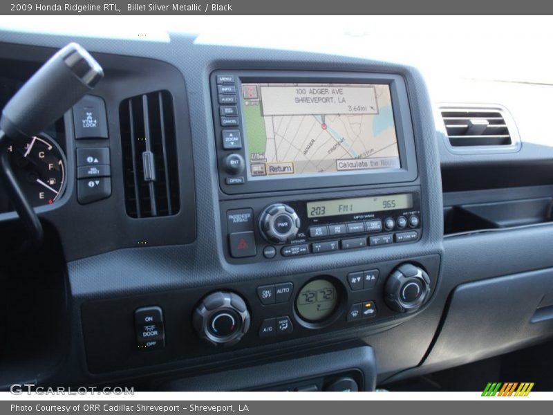 Billet Silver Metallic / Black 2009 Honda Ridgeline RTL