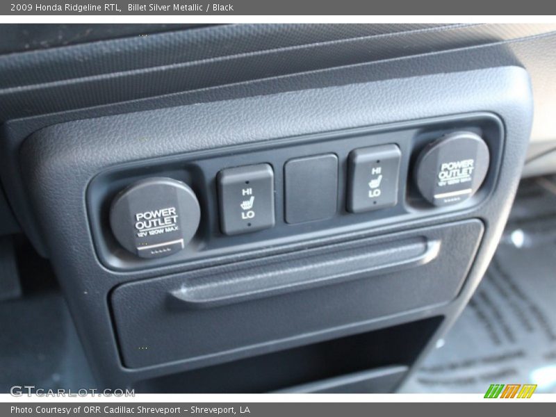 Billet Silver Metallic / Black 2009 Honda Ridgeline RTL