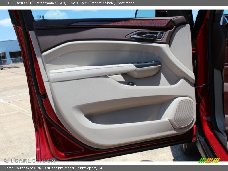 Crystal Red Tintcoat / Shale/Brownstone 2013 Cadillac SRX Performance FWD