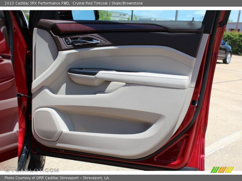 Crystal Red Tintcoat / Shale/Brownstone 2013 Cadillac SRX Performance FWD